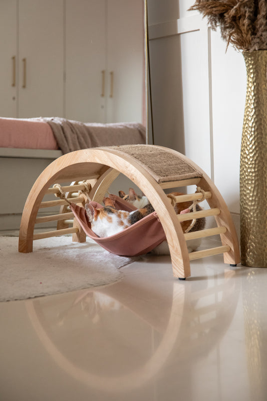 Purradise Cat Bed | With Scratch Pad For Cats