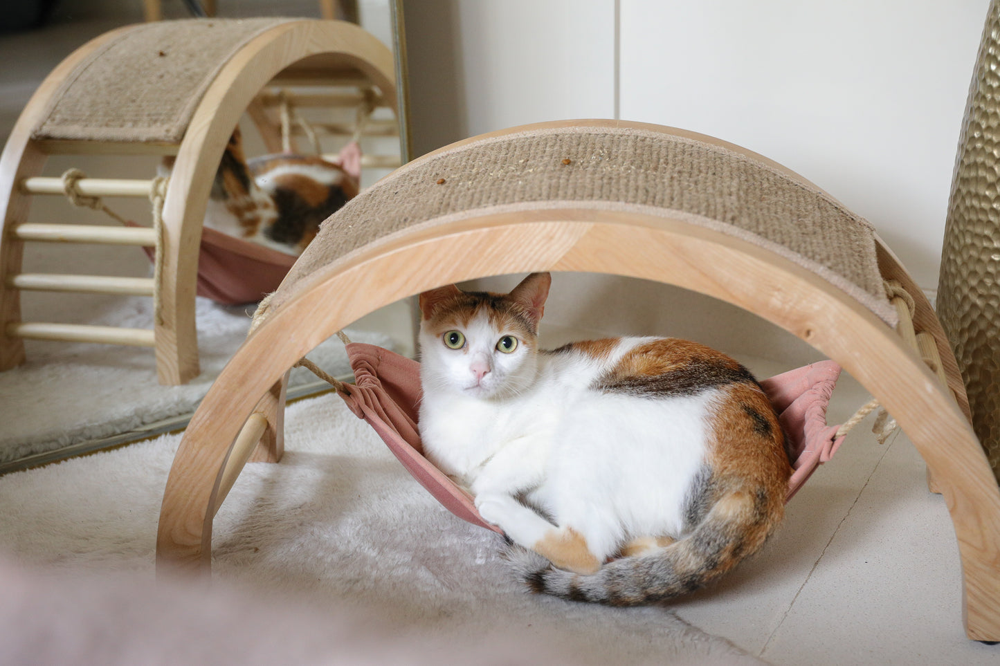 Purradise Cat Bed | With Scratch Pad For Cats