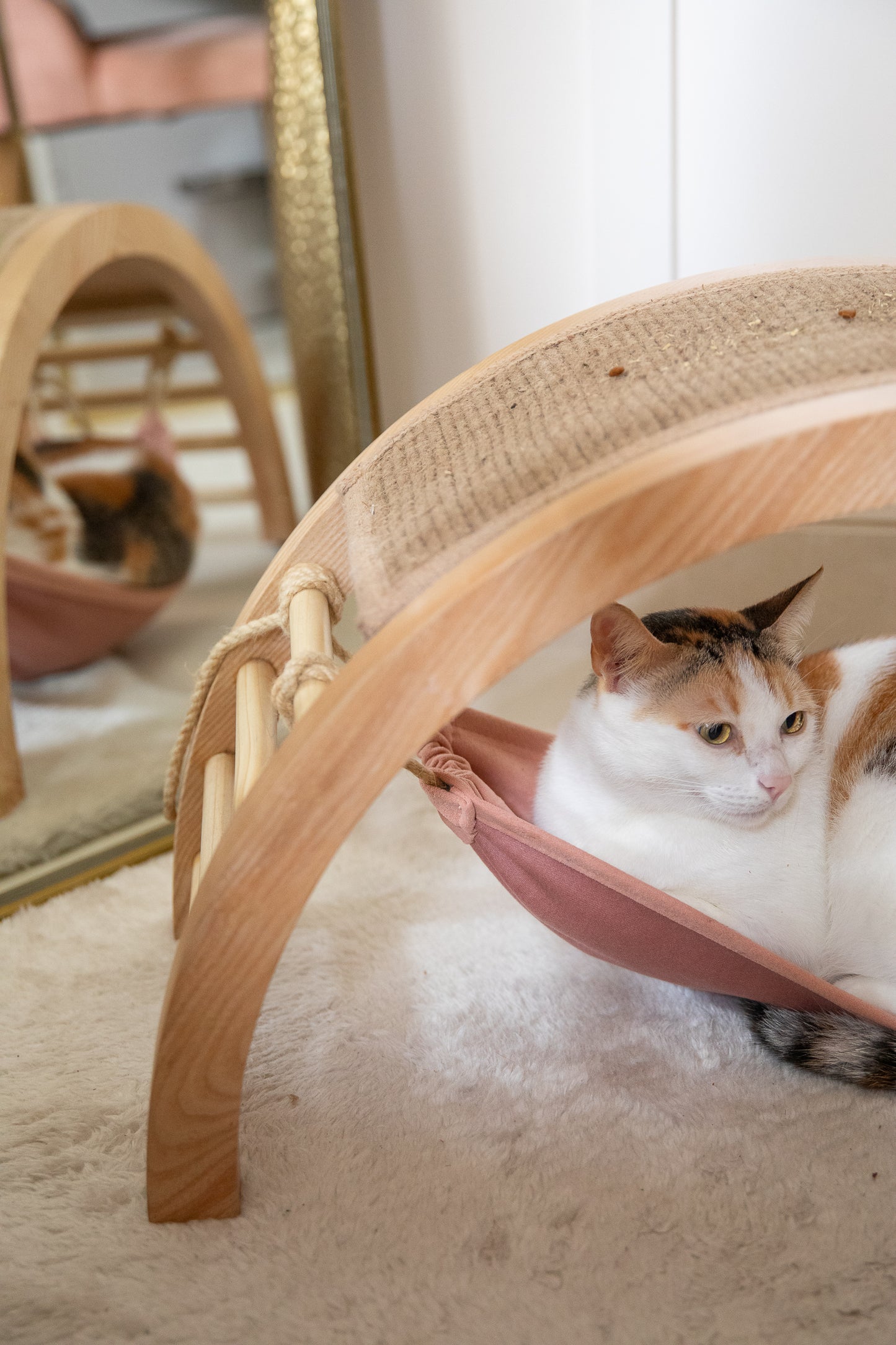 Purradise Cat Bed | With Scratch Pad For Cats